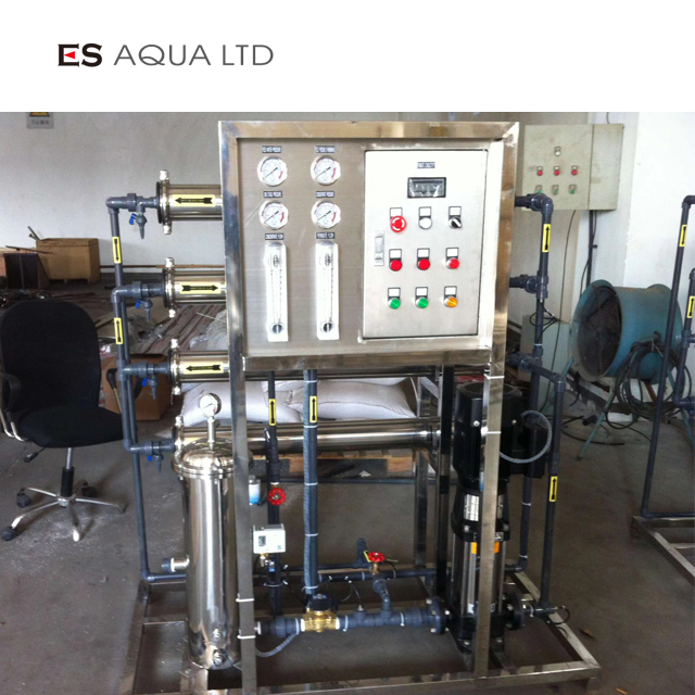 Máquina de tratamiento de agua RO de una etapa 1000LPH/equipo de purificación