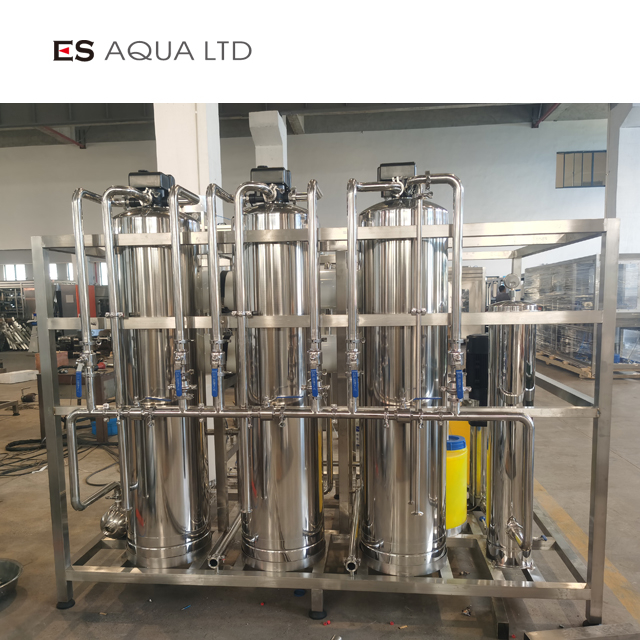 Máquina de tratamiento de agua RO de una etapa 1000LPH/equipo de purificación